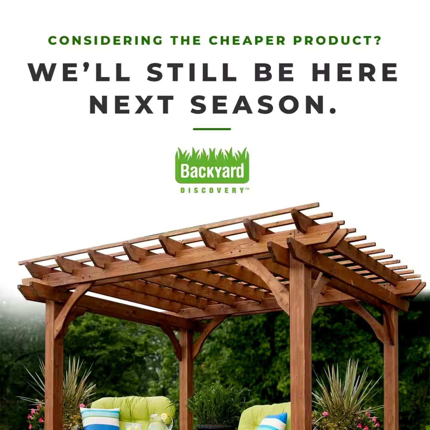The Haven Outdoor Shade Pergola