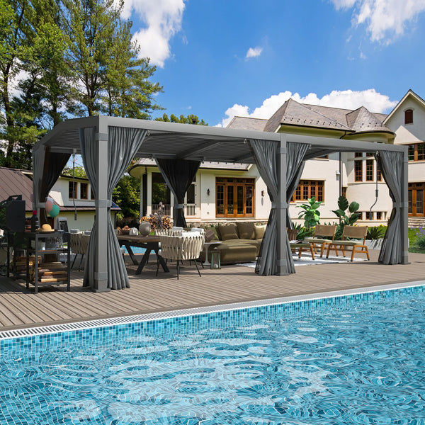 Monarch Louvered Pergola Retreat
