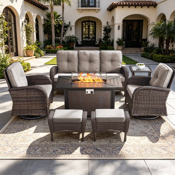 Monarch 7-Piece Fire Lounge Collection