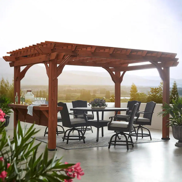 Grand Timber Estate Pergola