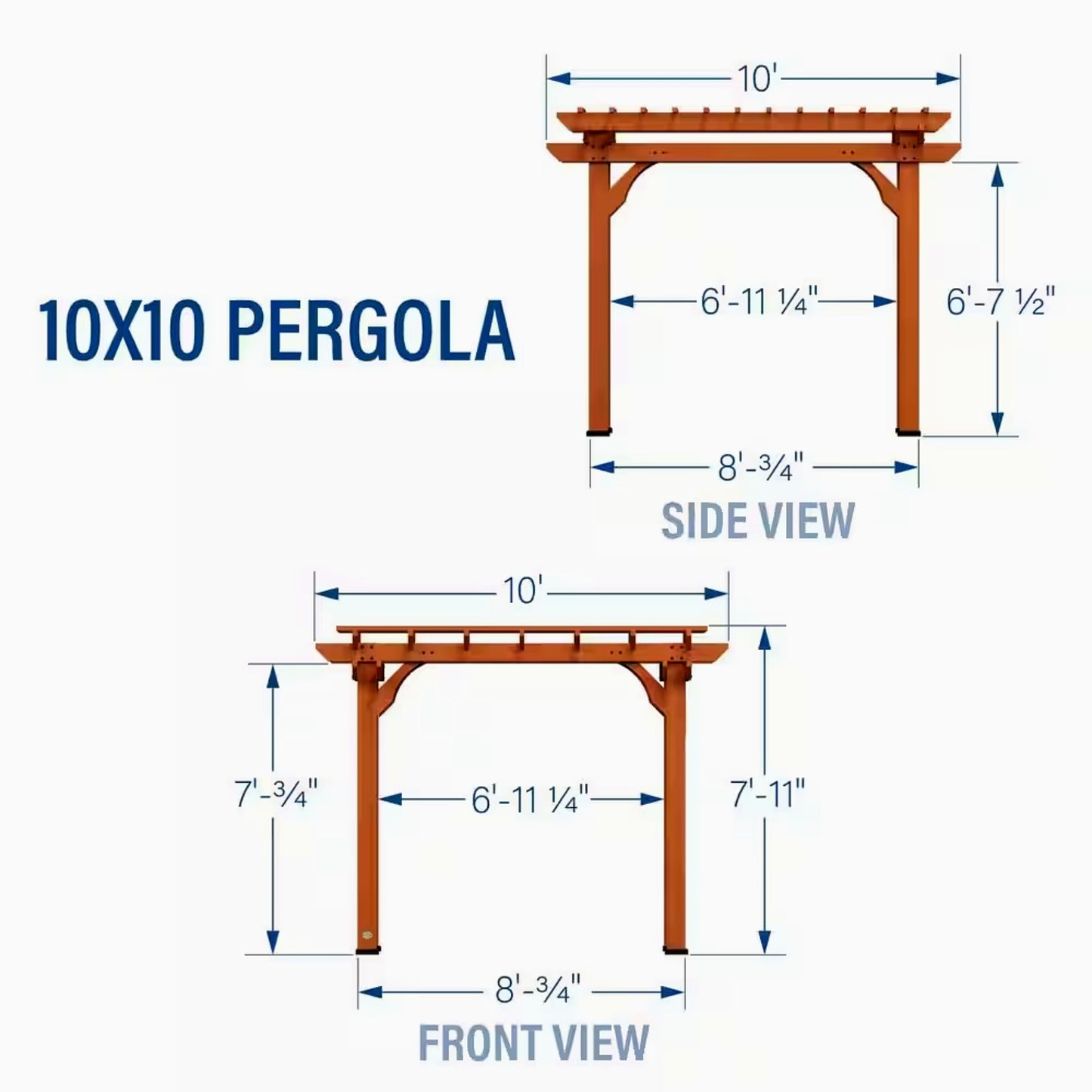 The Haven Outdoor Shade Pergola