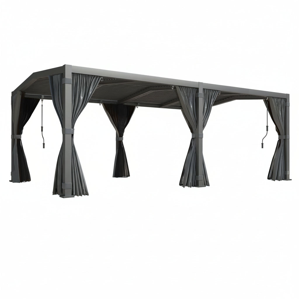 Monarch Louvered Pergola Retreat