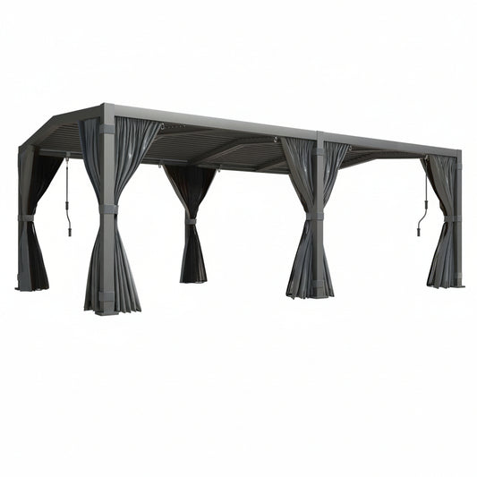Monarch Louvered Pergola Retreat