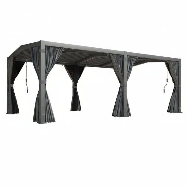 Monarch Louvered Pergola Retreat