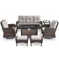 Monarch 7-Piece Fire Lounge Collection
