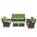 Solstice Green Cushion Lounge Set